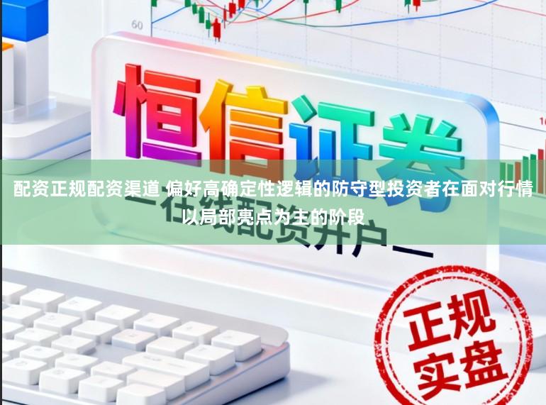 配资正规配资渠道 偏好高确定性逻辑的防守型投资者在面对行情以局部亮点为主的阶段