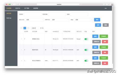 web文件管理系统 软件推荐丨gocron 定时任务管理系统